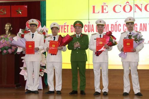 Công an tỉnh Quảng Ninh điều động nhiều cán bộ lãnh đạo