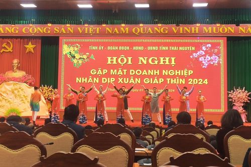 Thái Nguyên gặp mặt doanh nghiệp nhân dịp Xuân Giáp Thìn 2024