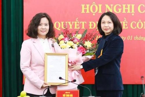 Hà Nội có tân nữ Phó Giám đốc Sở Văn hóa và Thể thao