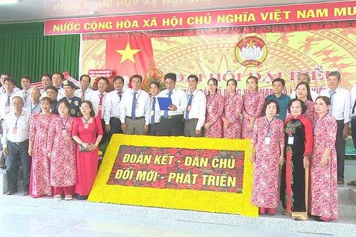 UBMTTQVN xã Long Kiến tổ chức thành công đại hội điểm