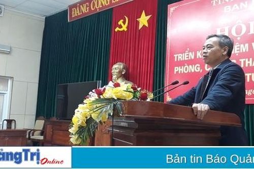 Ban Nội chính Tỉnh ủy triển khai nhiệm vụ năm 2024
