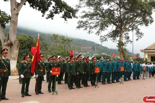 Bắc Yên ra quân huấn luyện năm 2024