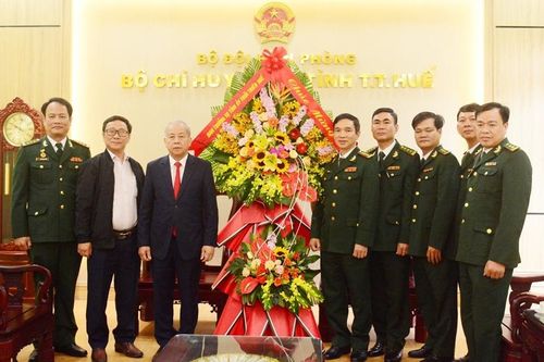 Phó Bí thư Thường trực Tỉnh ủy chúc mừng ngày thành lập lực lượng Bộ đội Biên phòng Việt Nam