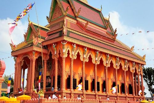 Trà Vinh: Lễ khánh thành chánh điện chùa Kinh Xáng