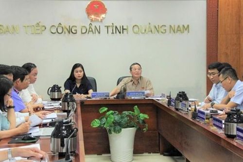 Phó Chủ tịch Quốc hội Nguyễn Đức Hải tiếp công dân tại Quảng Nam