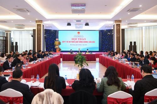 Hội thảo góp ý về dự án Luật Công chứng (sửa đổi)