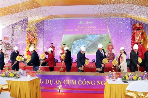 Hà Nội: Khởi công xây dựng Cụm công nghiệp Đông Phú Yên rộng hơn 41 ha