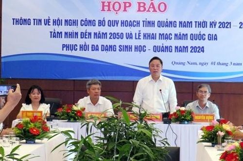 Quảng Nam đăng cai Năm quốc gia phục hồi đa dạng sinh học 2024