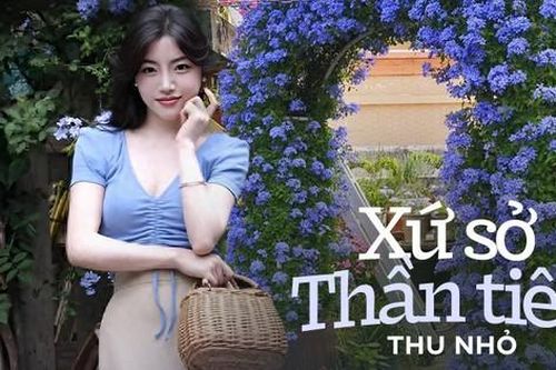 Người phụ nữ xinh đẹp đã biến loài hoa như bông tuyết xanh thành thác nước, kết quả thật ngoạn mục!