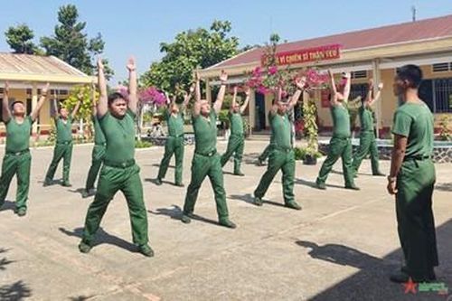 Chiến sĩ mới nhanh chóng hòa nhập môi trường quân đội
