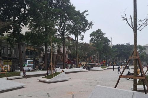 Tiếp tục chỉnh sửa, hoàn thiện cải tạo Vườn hoa Hàng Đậu