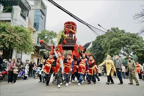 Tái hiện sự tấp nập 'trên bến dưới thuyền' của Phố Hiến xưa