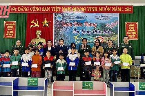 Đồn Biên phòng Tam Chung học và làm theo Bác từ những việc cụ thể