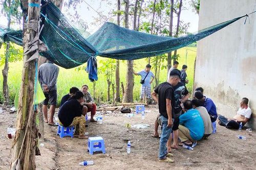 Bắt 16 đối tượng lắc tài xỉu ở Châu Thành