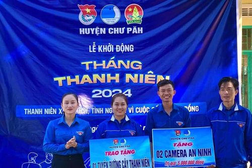 Chư Păh: Nhiều hoạt động sôi nổi hưởng ứng Tháng Thanh niên