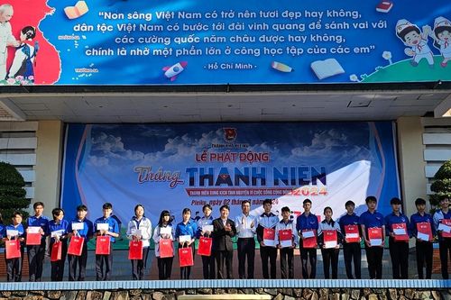 Thành Đoàn Pleiku thành lập 7 đội hình tình nguyện trong Tháng Thanh niên năm 2024