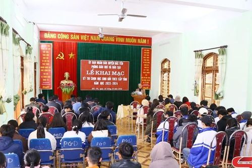 Bắc Yên tổ chức kỳ thi chọn học sinh giỏi THCS cấp tỉnh