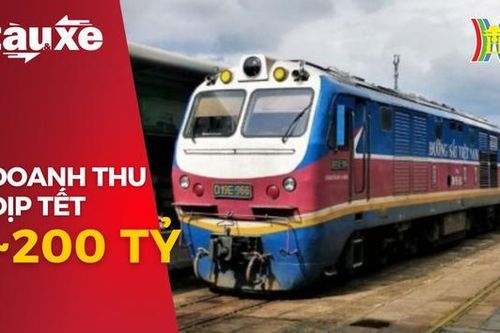 Đường sắt Hà Nội đạt gần 200 tỷ đợt vận tải Tết| Bản tin Tàu và xe | 02/03/2024