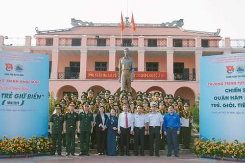 Thành phố Hồ Chí Minh khai mạc Hội trại truyền thống 'Tuổi trẻ giữ biển'