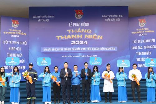 Quận Hoàn Kiếm: Phát động Tháng Thanh niên năm 2024