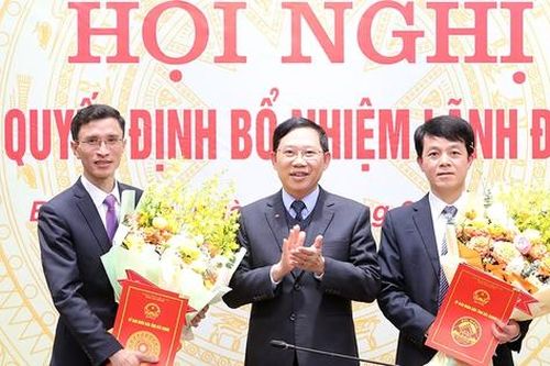Bổ nhiệm, chỉ định 6 Giám đốc Sở, Bí thư Thị ủy, Huyện ủy