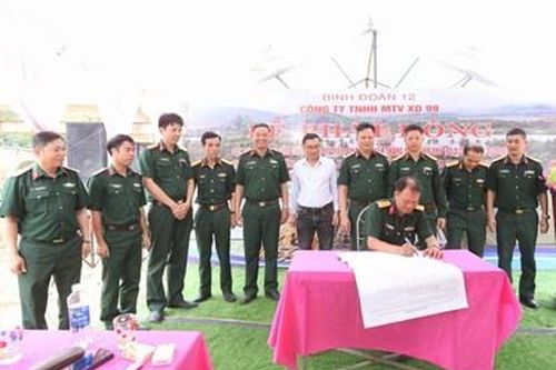 Công ty Xây dựng 99 phát động thi đua cao điểm trên các công trường