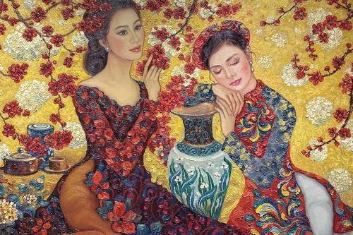 Triển lãm 'Miền nhớ': Dịu dàng tháng Ba và câu chuyện cuộc sống
