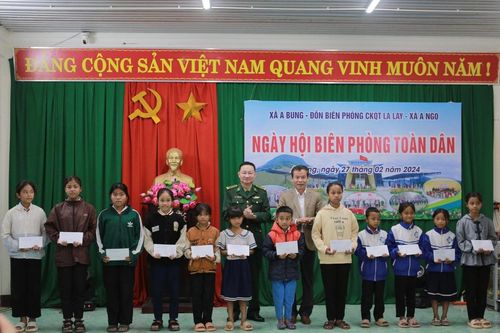 Bộ đội Biên phòng Quảng Trị thắp sáng ước mơ cho trẻ có hoàn cảnh khó khăn