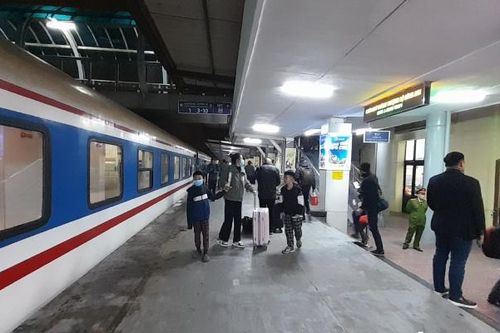 Đường sắt tăng cường chạy tàu sau Tết khi nhu cầu hành khách tăng cao