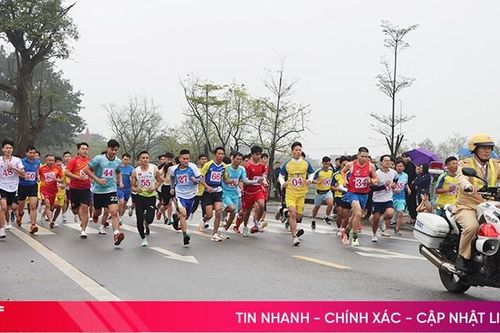 Cẩm Xuyên sôi nổi tranh tài Việt dã năm 2024
