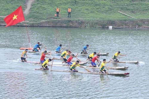 Văn hóa soi đường: Lễ hội đua bè mảng trên sông Kỳ Cùng năm 2024