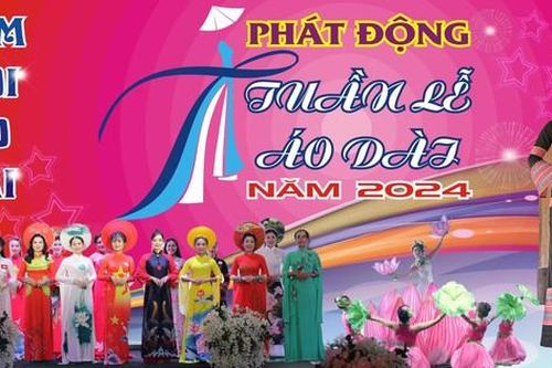 Gần 850 cán bộ, hội viên, phụ nữ Kon Tum tham gia trình diễn tại Đêm hội áo dài