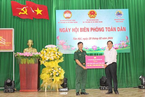 Ngày hội Biên phòng toàn dân góp phần xây dựng biên giới vững mạnh