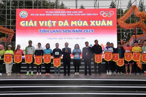 Gần 600 vận động viên tham gia giải việt dã mùa xuân tỉnh 2024