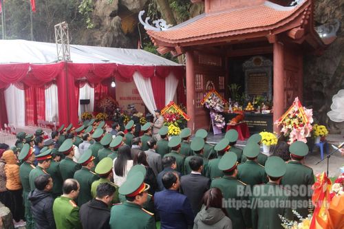 Khánh thành nhà bia tưởng niệm các liệt sĩ Ngành Vận tải Quân sự tại thành phố Lạng Sơn