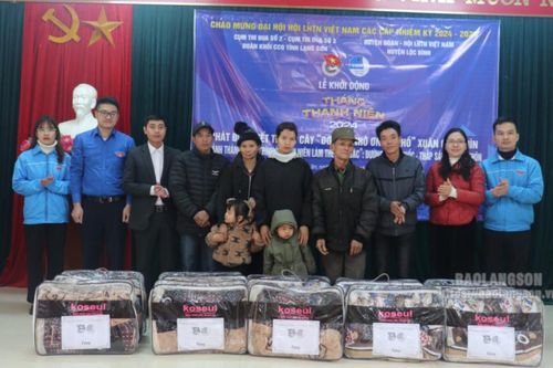 Huyện đoàn Lộc Bình: Phát động Tết trồng cây 'Đời đời nhớ ơn Bác Hồ' và khởi động Tháng Thanh niên năm 2024
