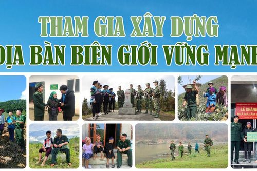 Tham gia xây dựng địa bàn biên giới vững mạnh
