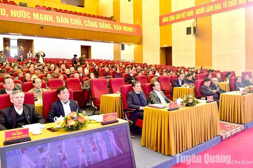Hội hưu trí Khối Đảng Tỉnh ủy gặp mặt đầu xuân