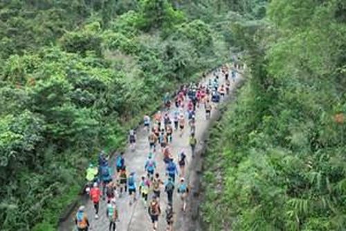 500 runner tham gia giải chạy 'Bạch Mã Mountain Trail 2024'