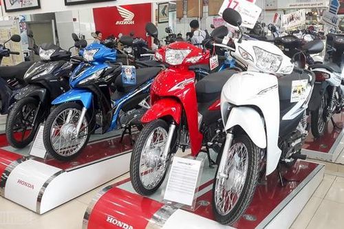Sản lượng xe máy mới giảm mạnh trong tháng 2