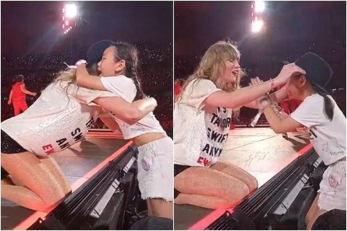 'Cái ôm của Taylor Swift có vị mặn'