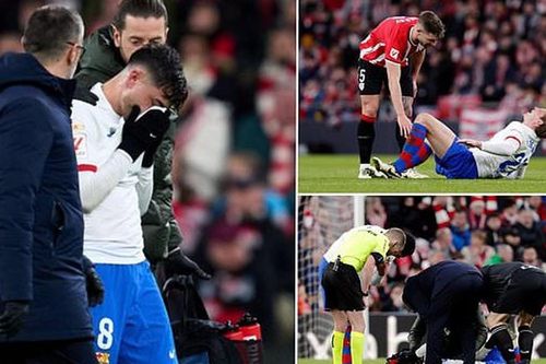 Barcelona gặp ác mộng với chấn thương của De Jong và Pedri, lỡ cơ hội thu hẹp cách biệt với Real