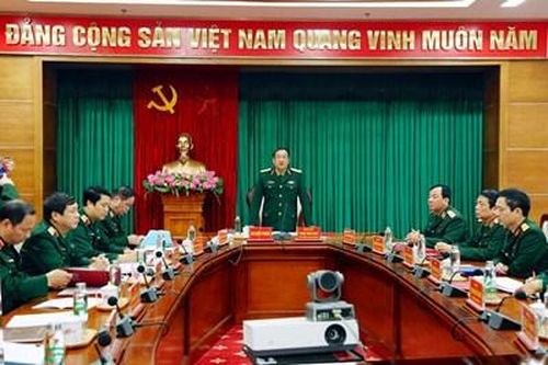 Thượng tướng Phạm Hoài Nam thăm và làm việc tại Binh chủng Tăng thiết giáp