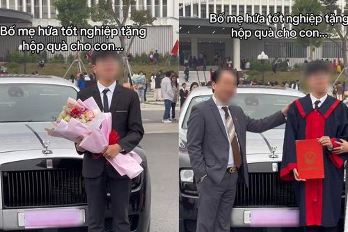 Thực hư thông tin bố tặng con trai 'siêu xe' dịp tốt nghiệp ở Phú Thọ