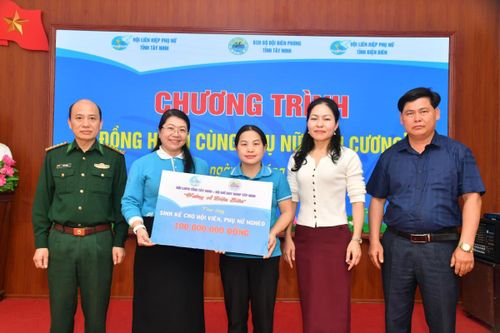 Tây Ninh: Tổ chức Chương trình 'Đồng hành cùng phụ nữ biên cương' tại tỉnh Điện Biên