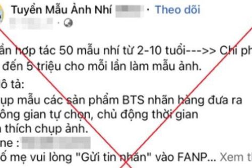Bản tin 8H: Mẹ mất hơn 300 triệu đồng vì muốn cho con làm mẫu ảnh nhí