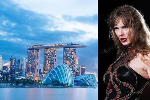 Chốn vui chơi ăn theo Taylor Swift biểu diễn ở Singapore