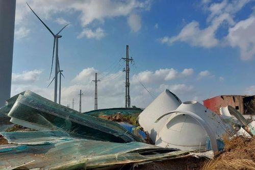 Vụ rơi cánh quạt điện gió ở Bạc Liêu: Doanh nghiệp thiệt hại hàng trăm tỷ đồng