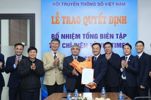 Ông Nguyễn Bá Kiên làm Tổng Biên tập Tạp chí điện tử Viettimes