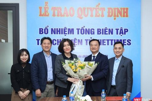 Bổ nhiệm ông Nguyễn Bá Kiên làm Tổng biên tập Tạp chí VietTimes